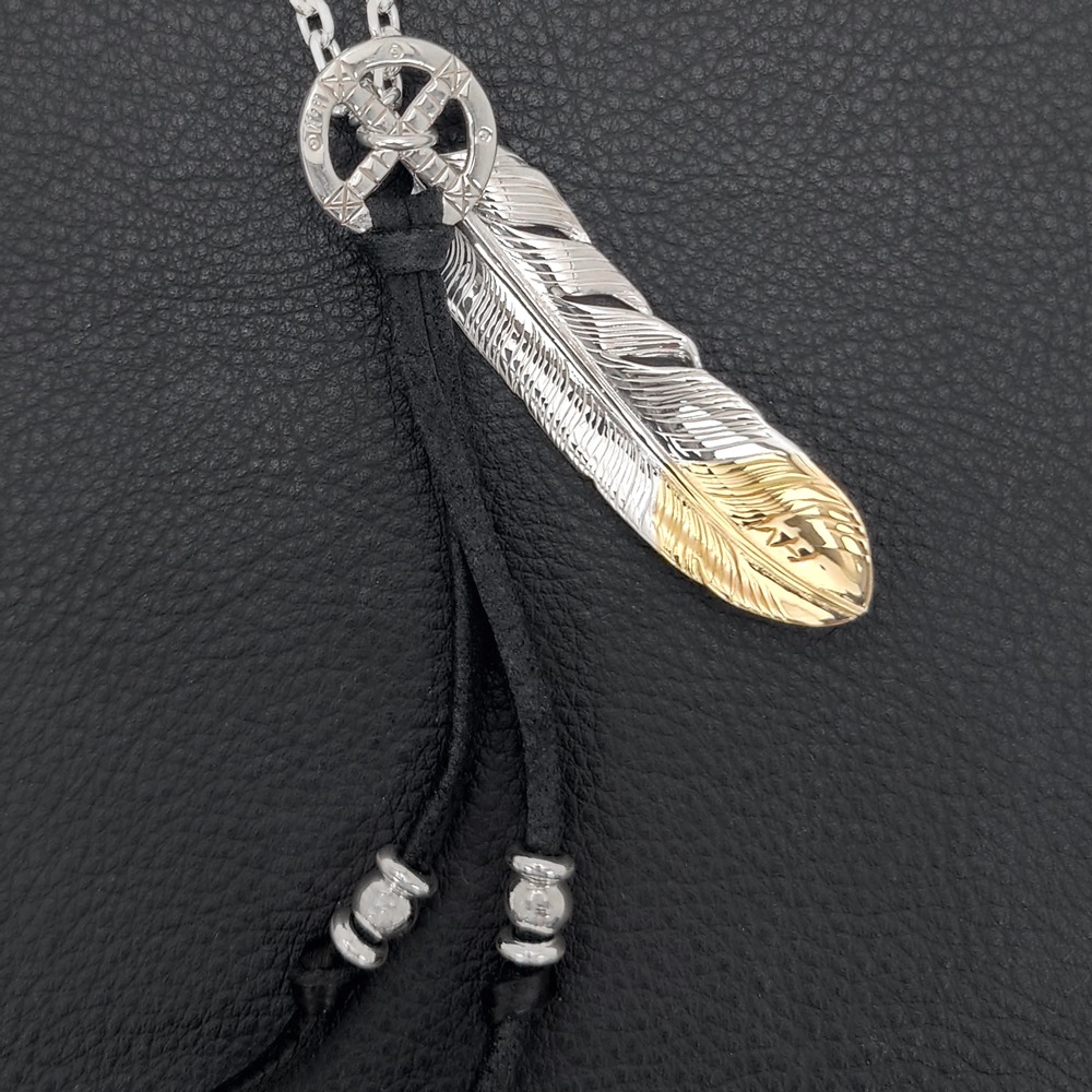 モーター MOTOR FEATHER PENDANT フェザーペンダント ネックレス
