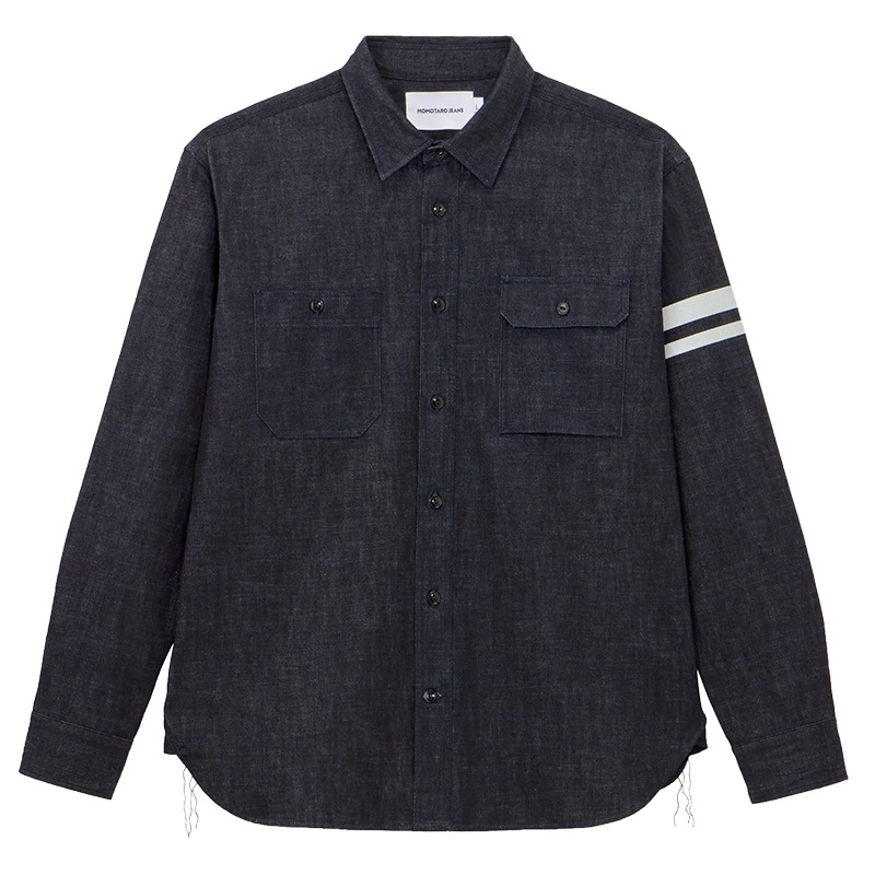 MOMOTARO JEANS 桃太郎ジーンズ 特濃-TOKUNO BLUE TRIPLE STITCH L/S
