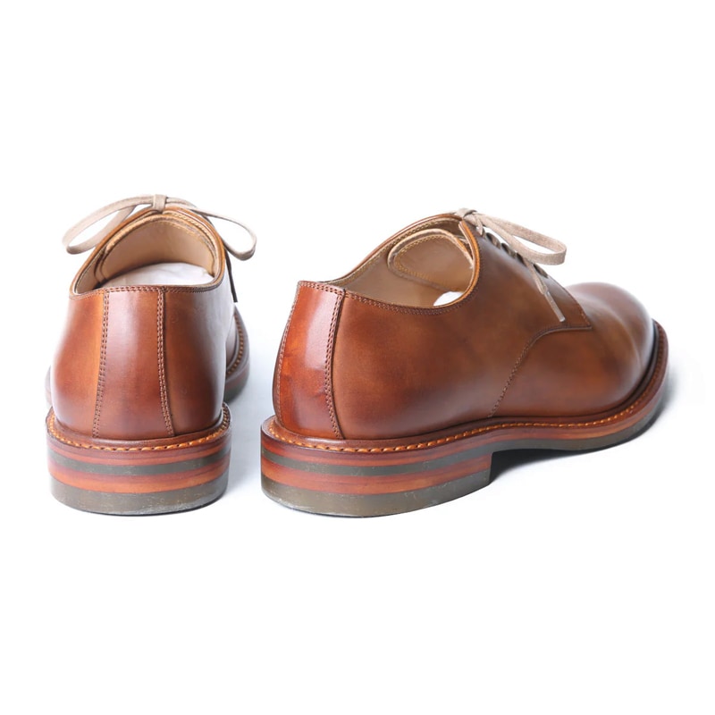 モトレザー motoleather ホーウィンラティーゴ プレーントゥ 2121 ≪BLACK≫ HORWEEN LATIGO PLAIN TOE SHOES ホーウィン