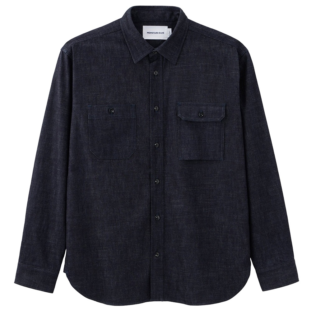 MOMOTARO JEANS 桃太郎ジーンズ 特濃-TOKUNO BLUE TRIPLE STITCH L/S