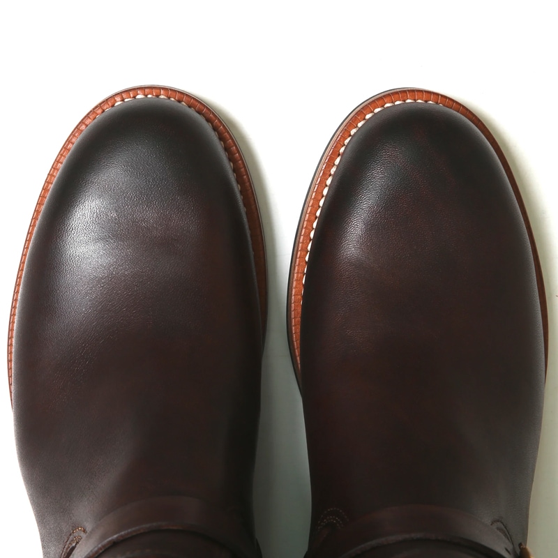 美品)MOTOR ドレスエンジニアブーツ ナチュラル/ブラック 7½