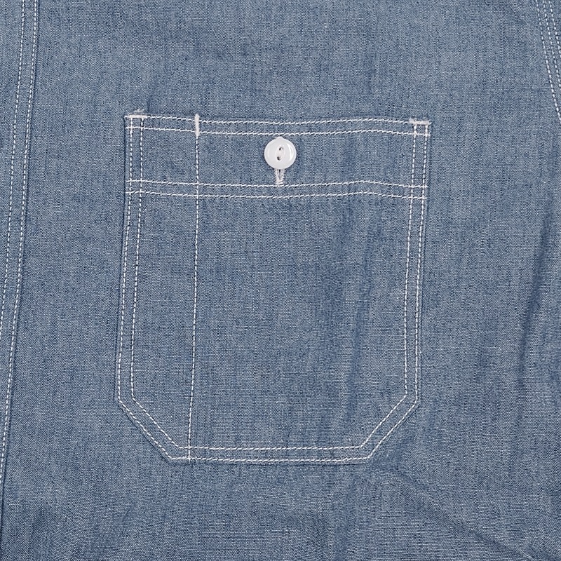 MOMOTARO JEANS 桃太郎ジーンズ TRIPLE STITCH L/S CHAMBRAY SHIRT(TWO