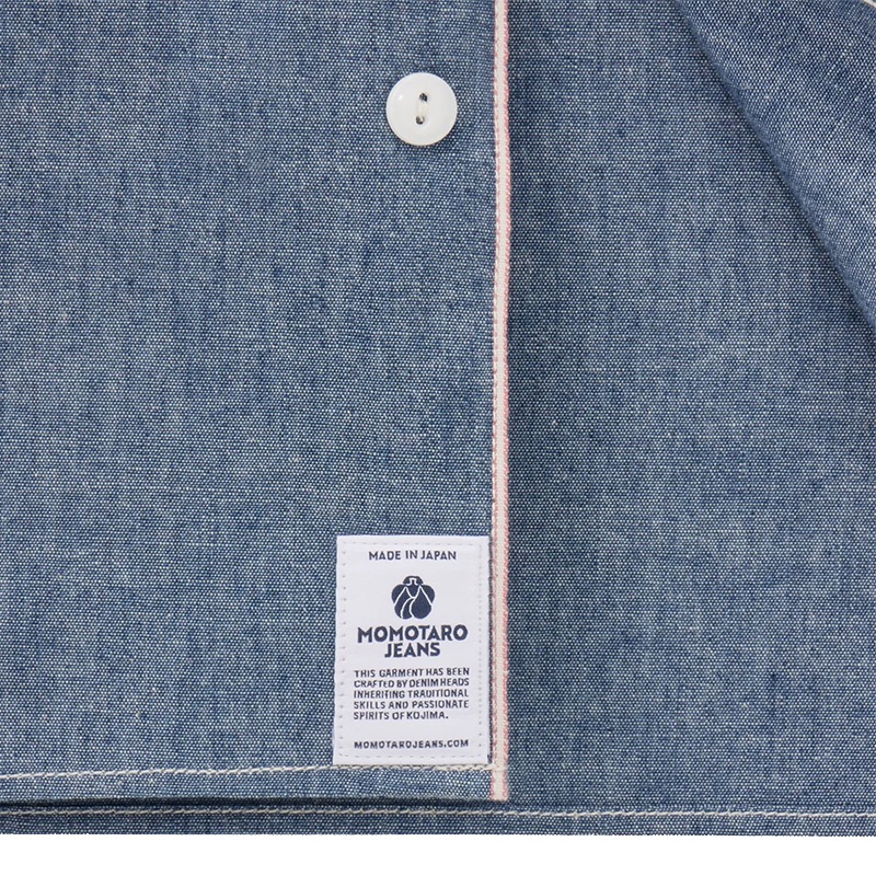 MOMOTARO JEANS 桃太郎ジーンズ TRIPLE STITCH L/S CHAMBRAY SHIRT(TWO