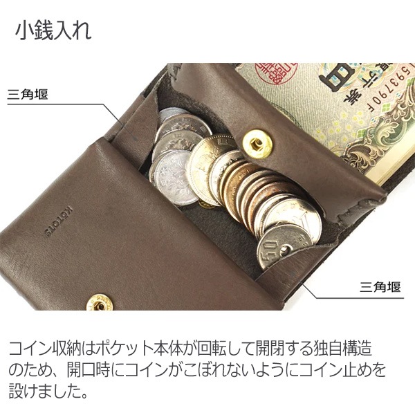 定価¥24200フラットフラップ　kotots 孔凸財布　タン　#モノマガジン 定価¥24200フラットフラップ kotots 孔凸財布 タン #モノマガジン
