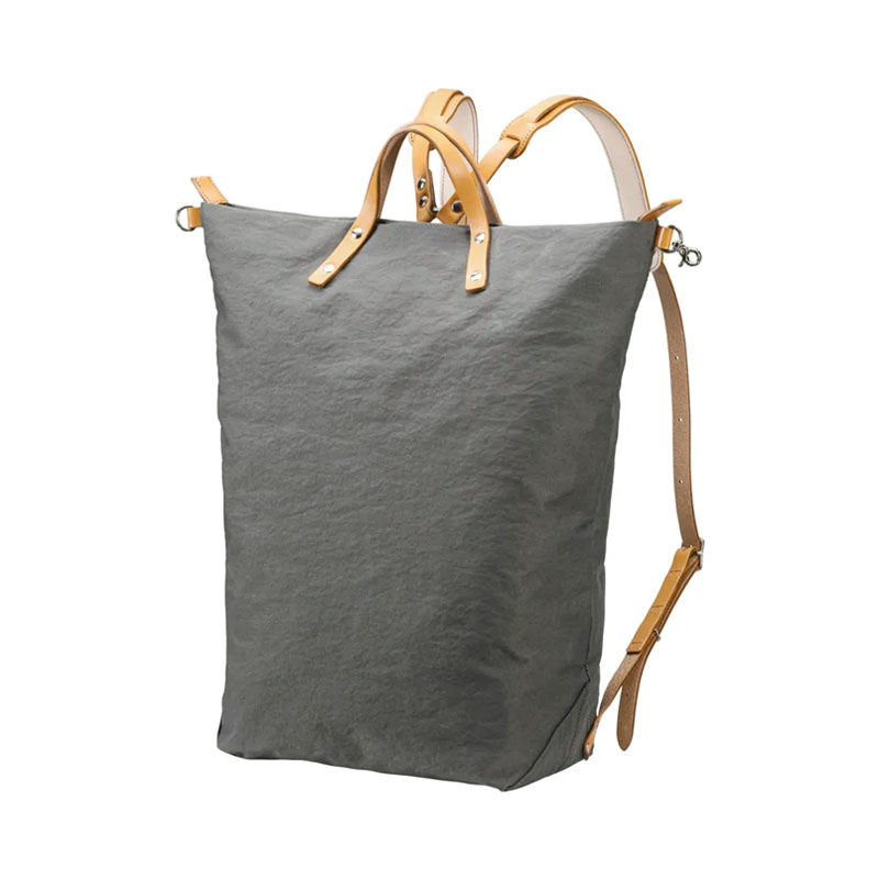 TUTUMU ツツム books 2way リュック トートバッグ グレー ツツム TUTUMU books ブック 豊岡鞄 トートバッグ リュック 2WAY S2100
