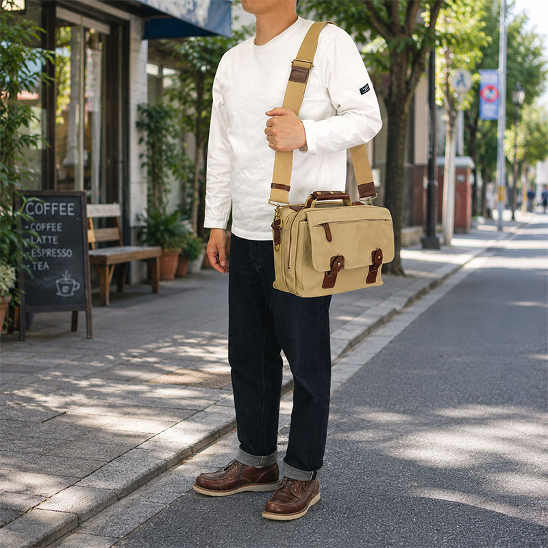 シルバーレイククラブ SILVER LAKE CLUB 9号帆布 ショルダーバッグ