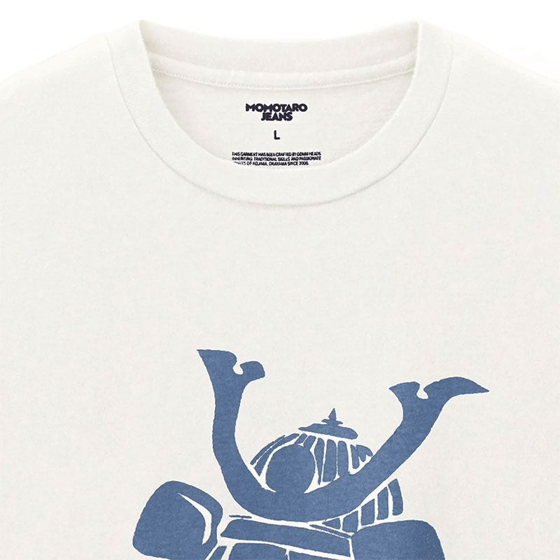 MOMOTARO JEANS 桃太郎ジーンズ ZIMBABWE COTTON S/S TEE- SKULL