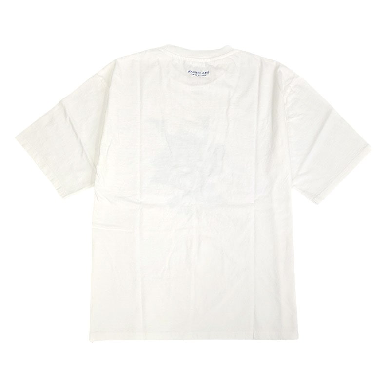 MOMOTARO JEANS 桃太郎ジーンズ ZIMBABWE COTTON S/S TEE- SKULL