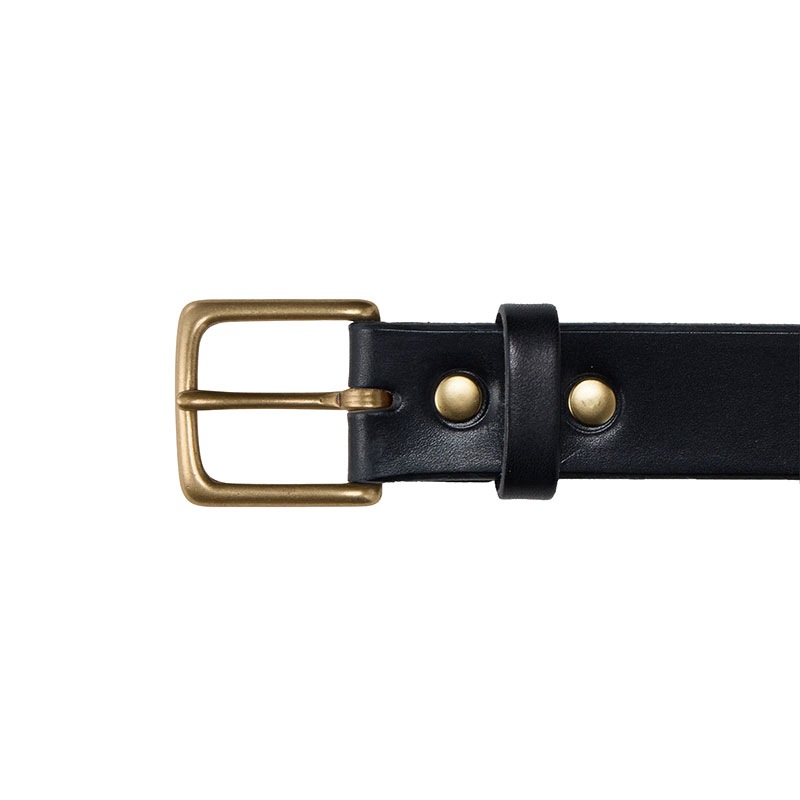 MOMOTARO JEANS 桃太郎ジーンズ LEATHER BELT - BENZ レザーベルト
