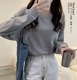 10color ドロップショルダーボーダーカットソー   ■納期目安：即納■