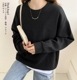 10color ドロップショルダーボーダーカットソー   ■納期目安：即納■