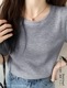 10color ドロップショルダーボーダーカットソー   ■納期目安：即納■