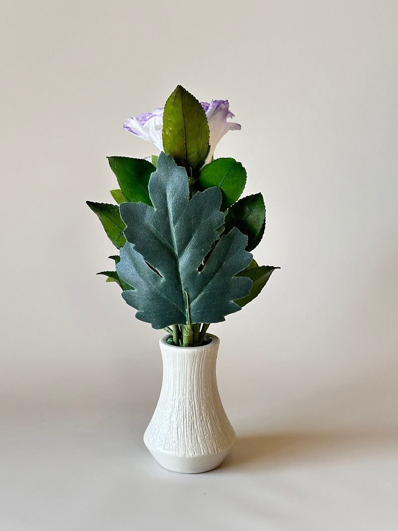 プリザーブドフラワー仏花3Sサイズ 高さ20cm (花丈13cm＋器7cm） 器付タイプ | 仏花・仏壇用,プリザーブドフラワー仏花,小さい ...