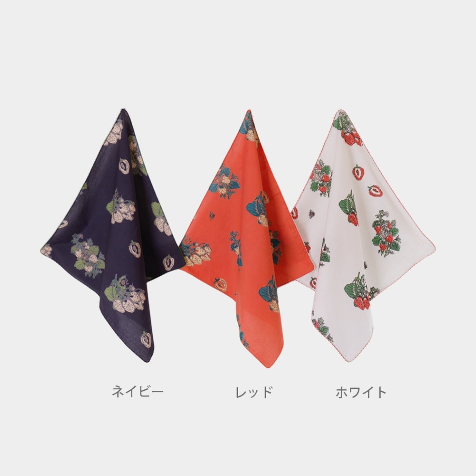 ハンカチセット 猫 花 ストロベリー 在庫一掃☆残りわずか】タオルハンカチ 猫 花柄 フラワー 刺繍