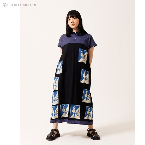 20％OFF】ワンピース コック/ワンピース,プリントワンピース