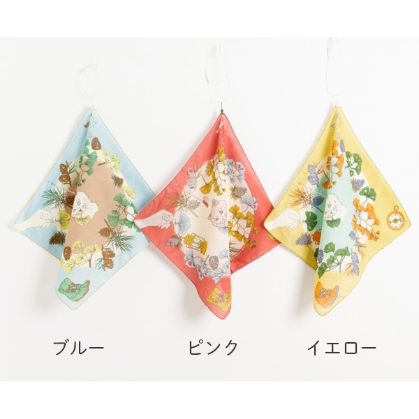 ハンカチ オータムキャット/ハンカチ オーガニック・ナチュラル