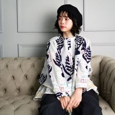 kilki キルキー　キャミソール　スカーフプリント　ピンク 商品一覧 オーガニックでナチュラルなファッションブランドKILKI