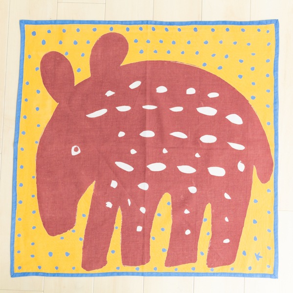 ハンカチ あかちゃんバク/ハンカチ オーガニック・ナチュラル