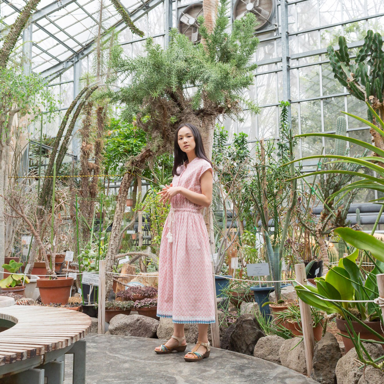 ワンピース ソーダ ワンピース プリントワンピース ロングワンピース オーガニック ナチュラルファッションブランドkilki キルキー 公式ショップ