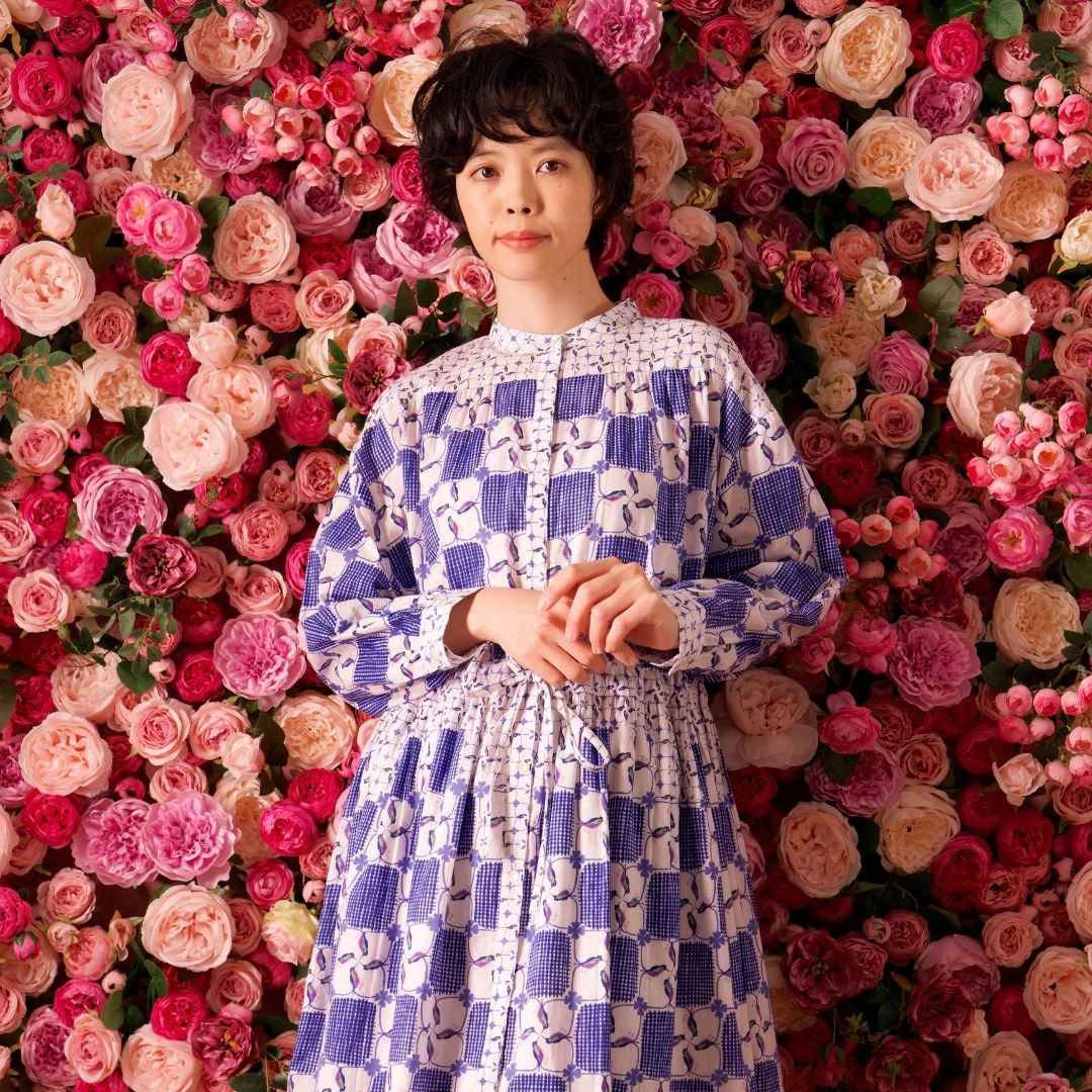 ワンピース ハミングバード/ワンピース,プリントワンピース,ロング