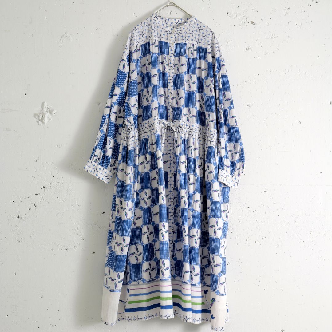 ワンピース ハミングバード/ワンピース,プリントワンピース,ロング