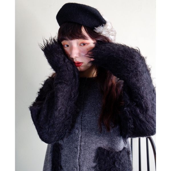 カーディガン MIX/ニット,カーディガン オーガニック