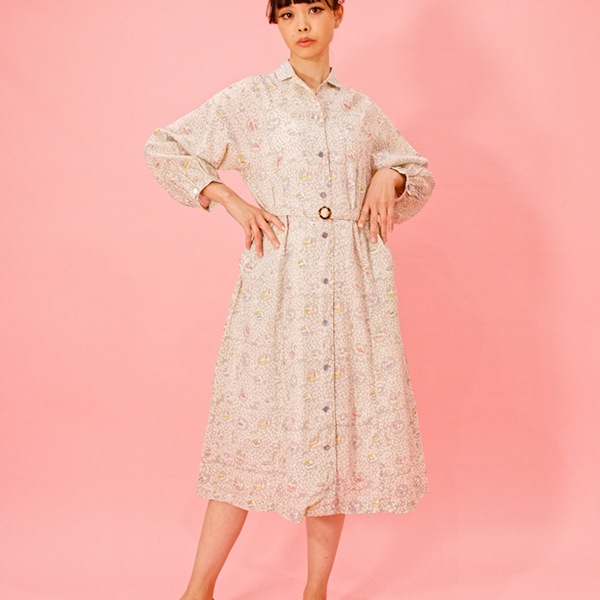 20％OFF】ワンピース ブロックヨット/ワンピース,プリント