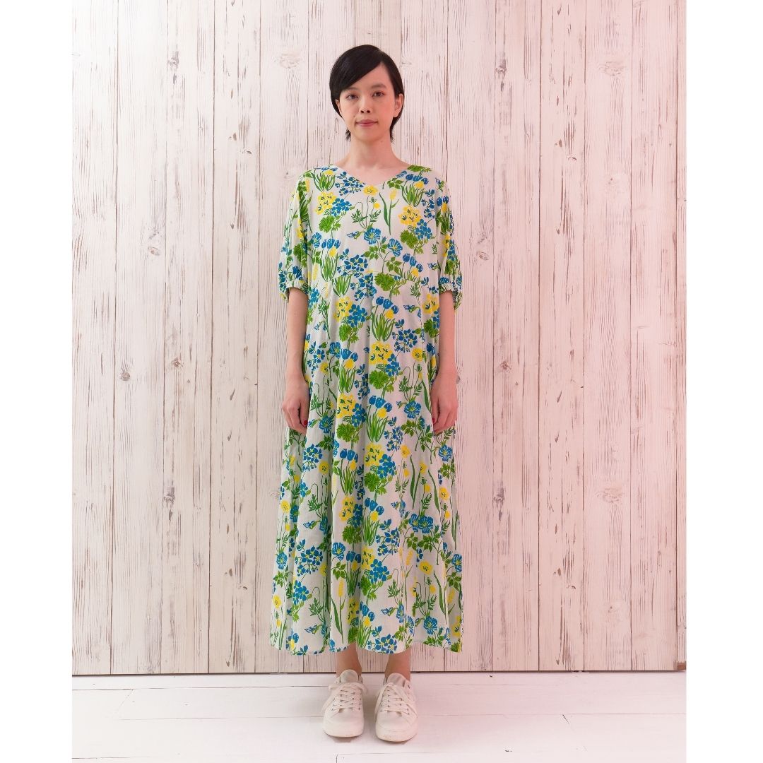 20%OFF】ワンピース ナショナルフラワー/ワンピース,プリント