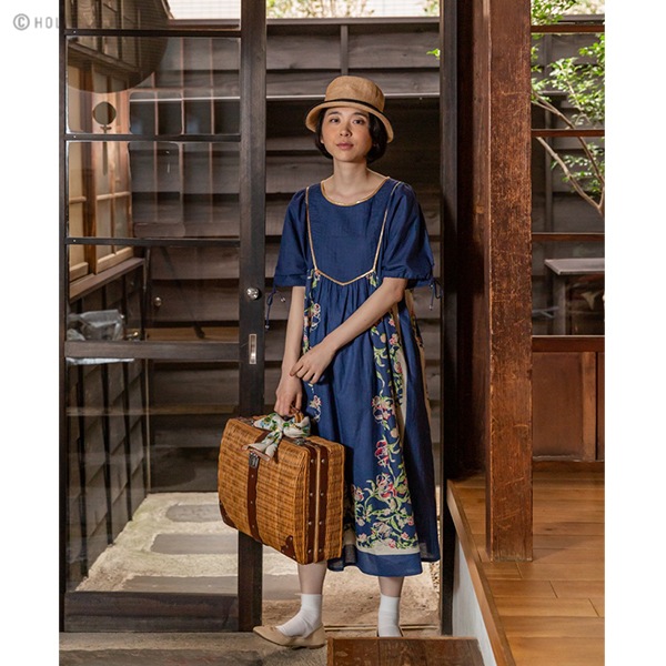 再入荷 ワンピース ポピー ワンピース オーガニック ナチュラルファッションブランドkilki キルキー 公式ショップ