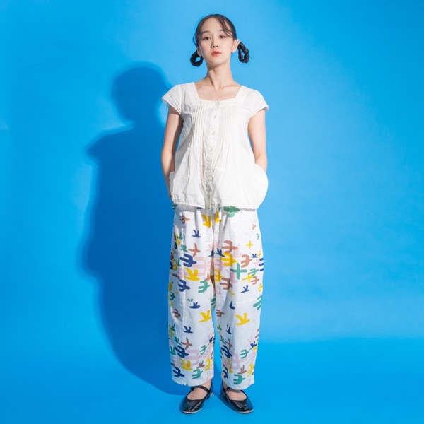 パンツ KIKI 20％OFF】パンツ バード/パンツ,コットン,プリント オーガニック