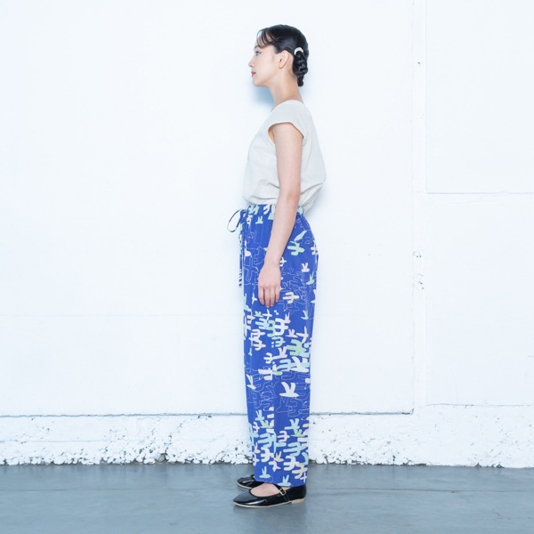 20％OFF】パンツ バード/パンツ,コットン,プリント オーガニック