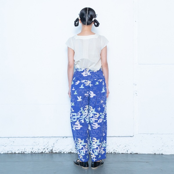 20％OFF】パンツ バード/パンツ,コットン,プリント オーガニック