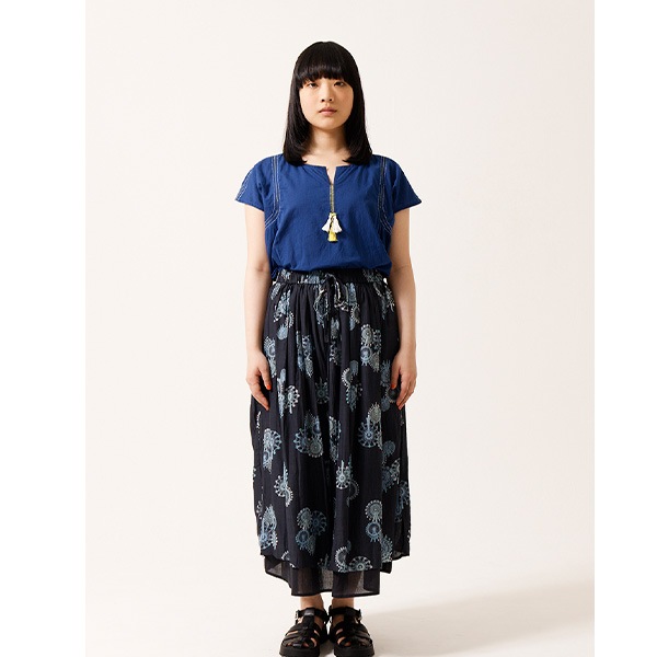 楽天市場】【organic zoo】 Chestnut Gingham Tribe Skirt 【3-4