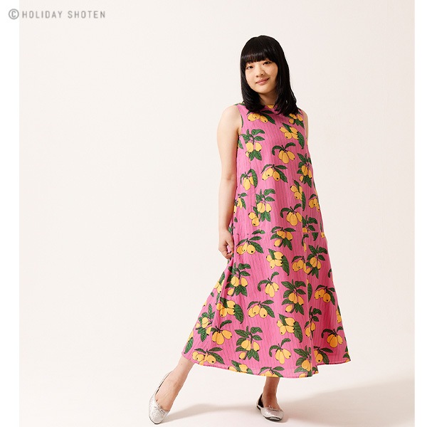 20%OFF】ワンピース ローカート/ワンピース,コットン,プリント