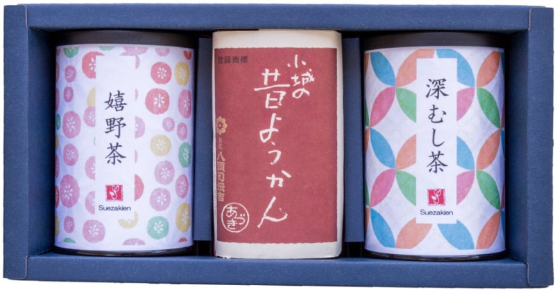 お茶と羊羹の詰め合わせギフト 『よろこび』 | ギフト商品,3