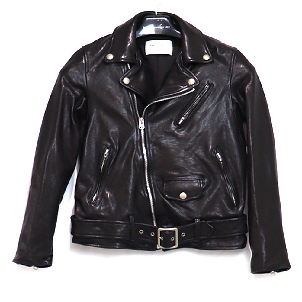 beautiful people / bp shrink leather riders jacket