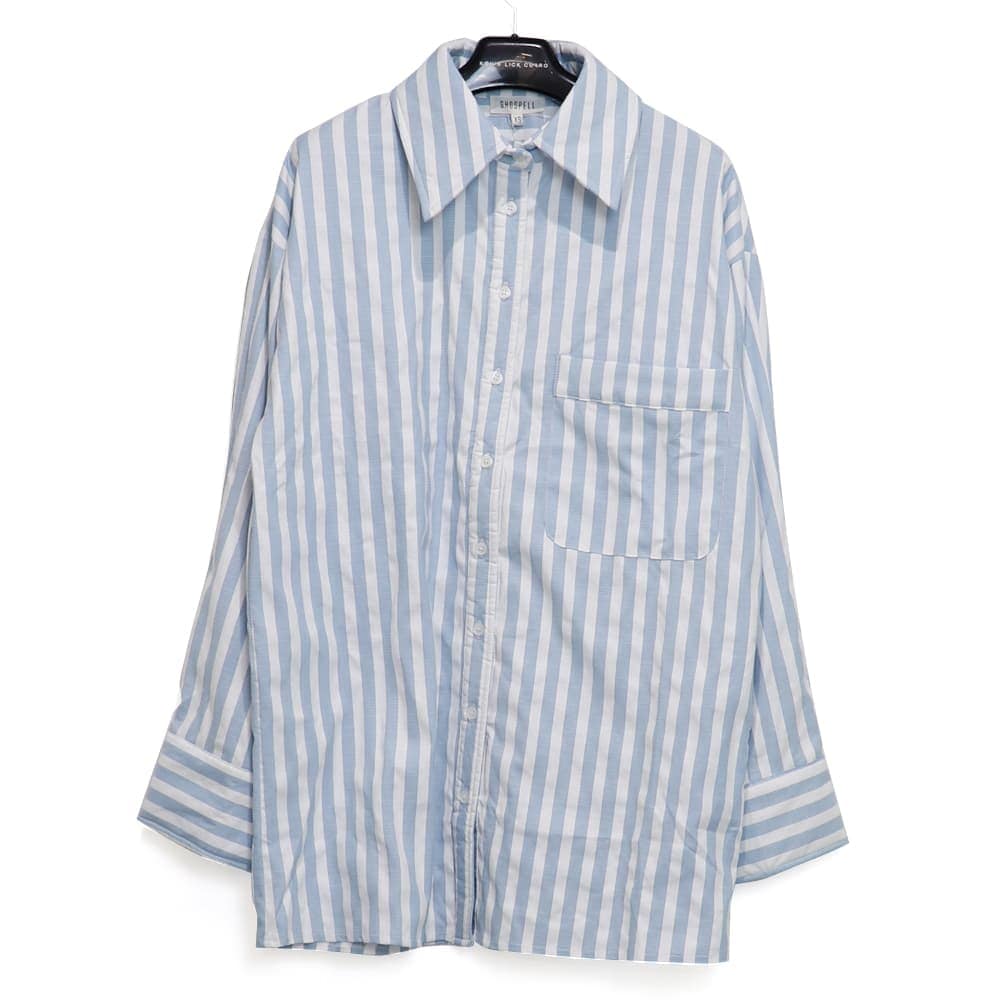 GHOSPELL / GO Relic Stripe Padded Shirt