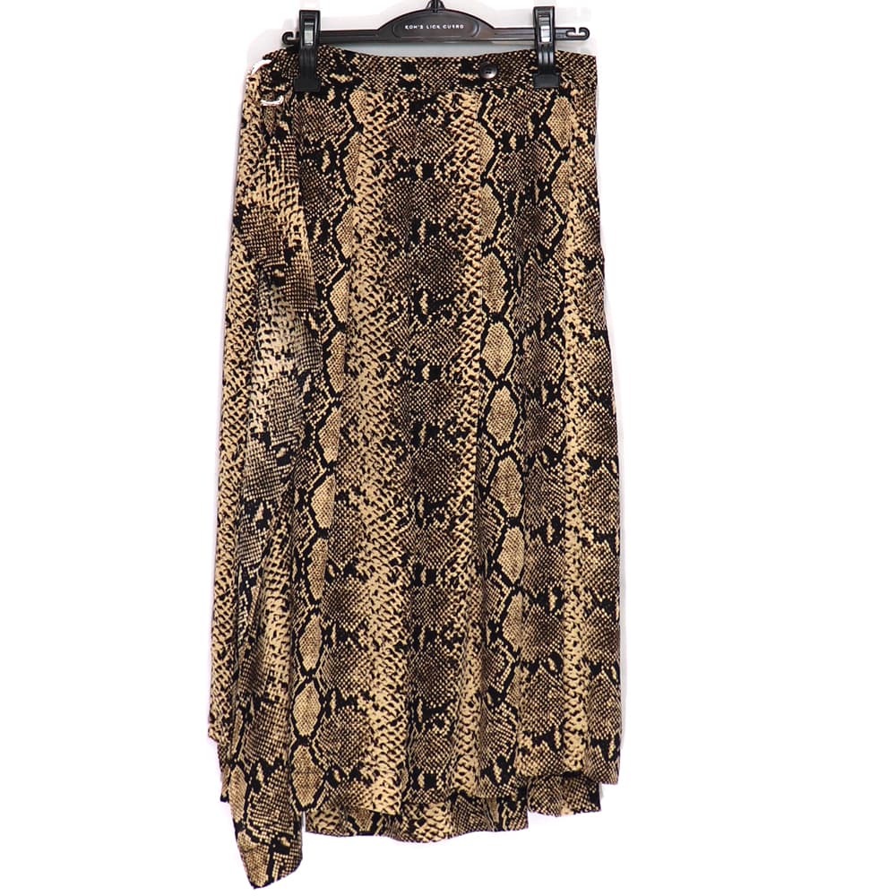 GHOSPELL / GO Serpent D-ring Wrap Skirt