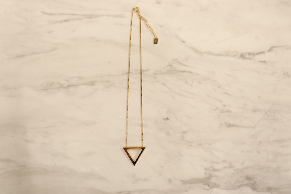 JOHN LAWRENCE SULLIVAN / TRIANGLE NECKLACE