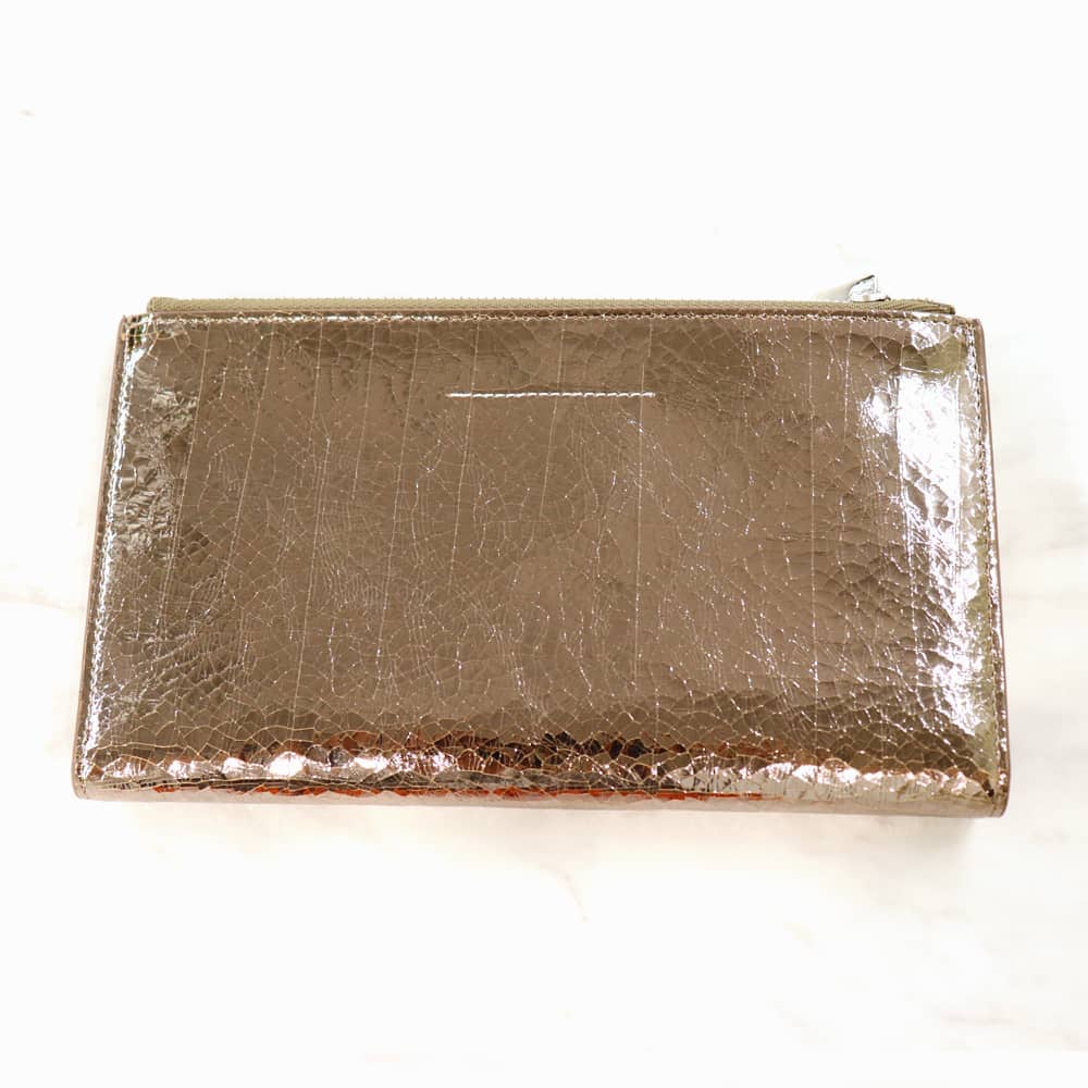 ☆送料関税込☆MM6 Maison Margiela Numeric ロングウォレット MM6 Maison Margiela]Numbering Leather Zipper wallet☆人気