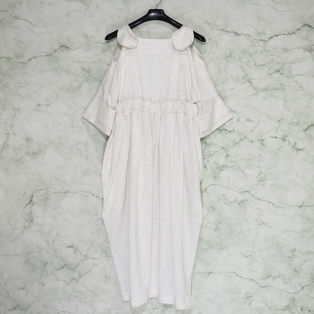 TARO HORIUCHI / リーフショルダードレス