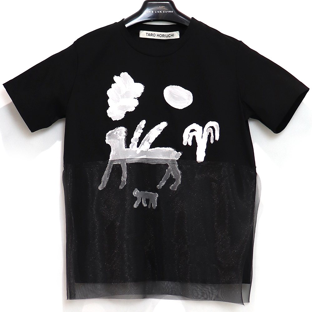 TARO HORIUCHI / TA モチーフプリントTシャツ