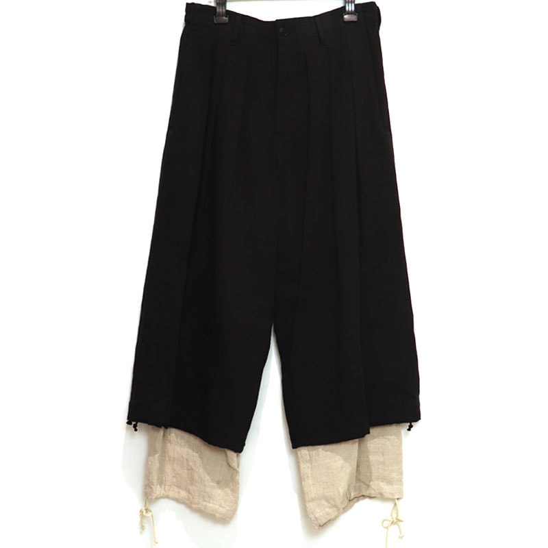 B-yohjiyamamoto / YO B/二重パンツ