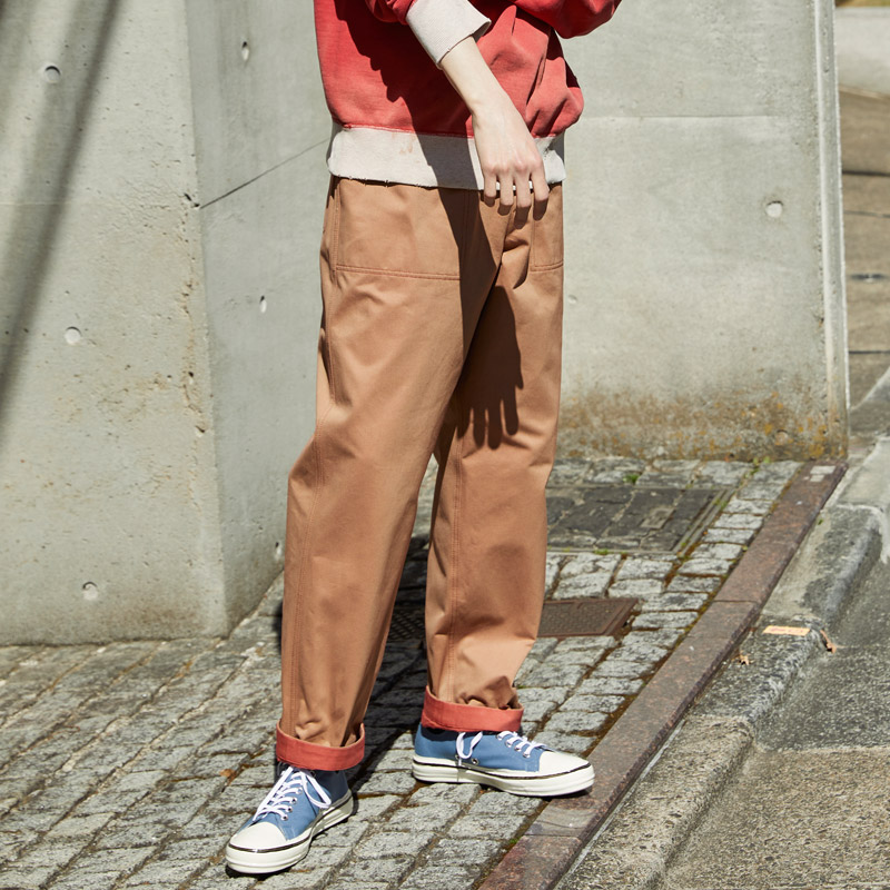 beautiful people / bp bicolors gabardine drawstring pants
