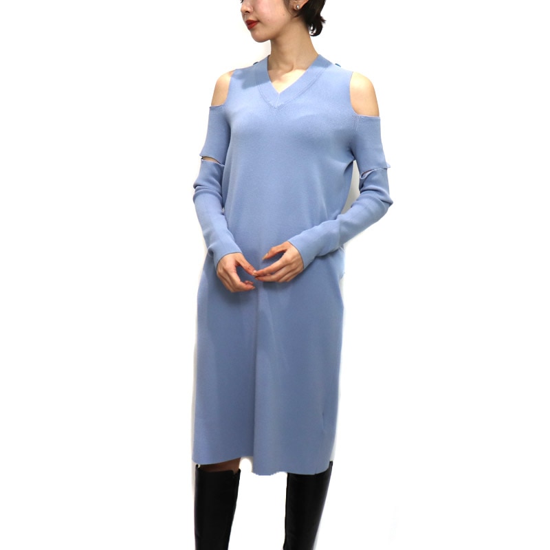 MM6 / MM Transformative knit midi dress