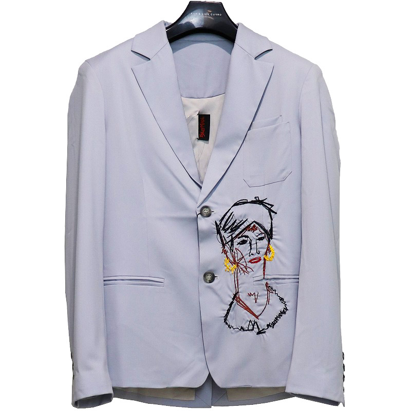 SELFMADE by Gian Franco Villegas / SE Jacket Suit with Woman embroidery