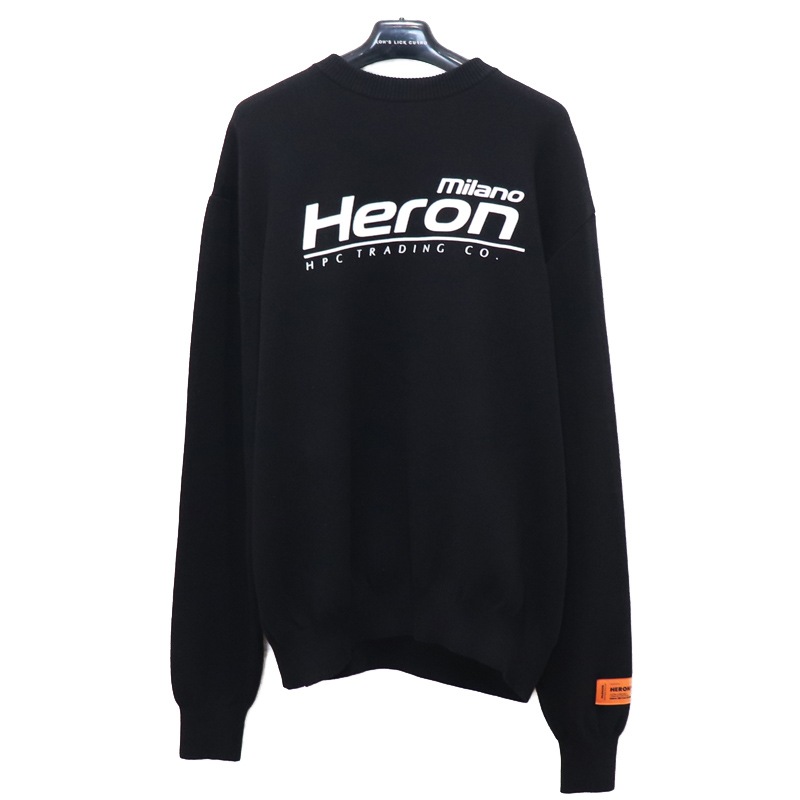 HERON PRESTON / HP MEDIUM KNIT CREWNECK TRADING