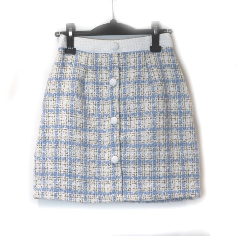 sister jane / si Milky Way Tweed Mini Skirt