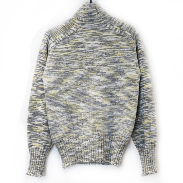 beautiful people / bp tie dye yarn mock neck pullover