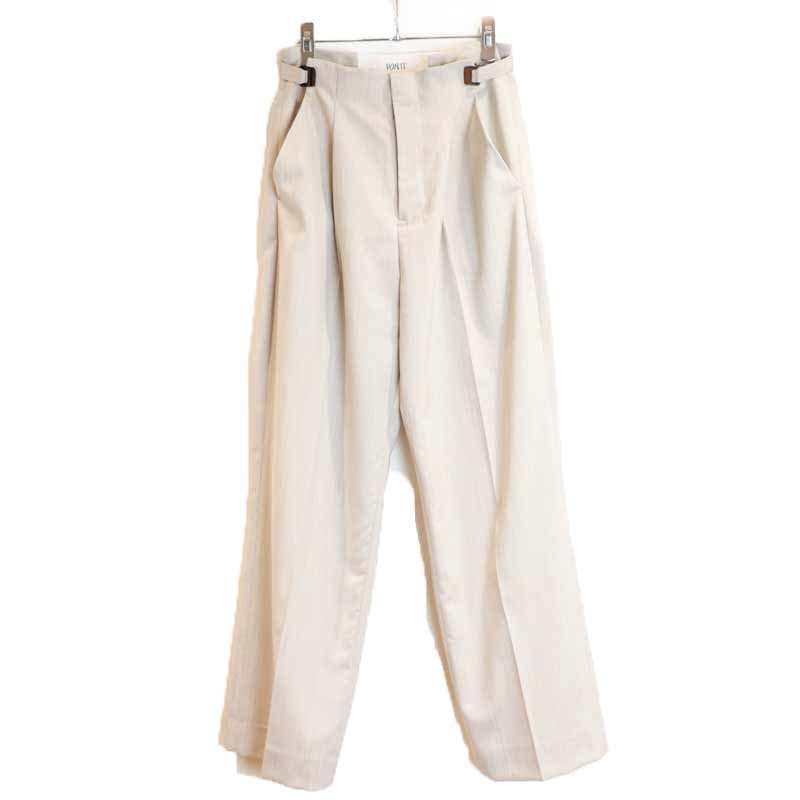 PONTI / PT Summer Wool Slacks